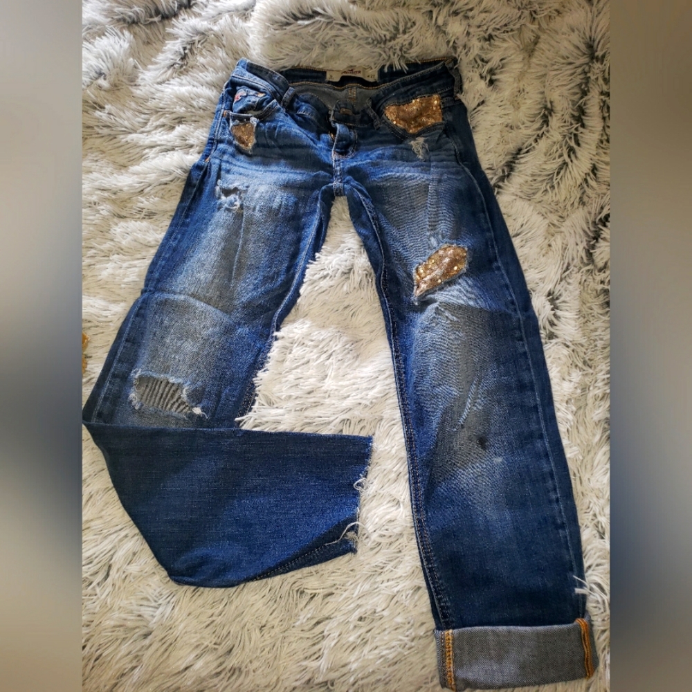 Hollister capri pants